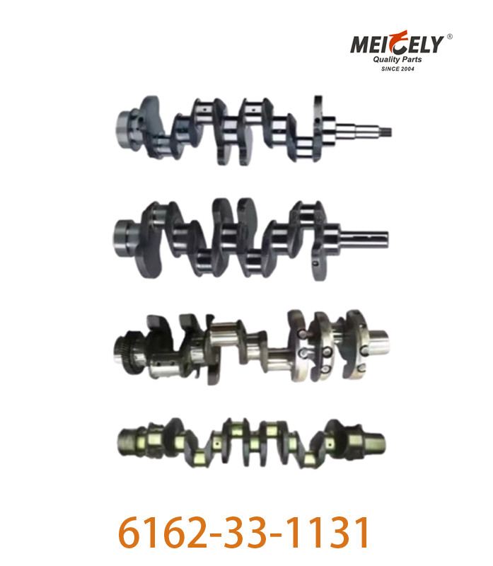 6D17 Crankshaft 6162-33-1131 For Mitsubishi Diesel Engine