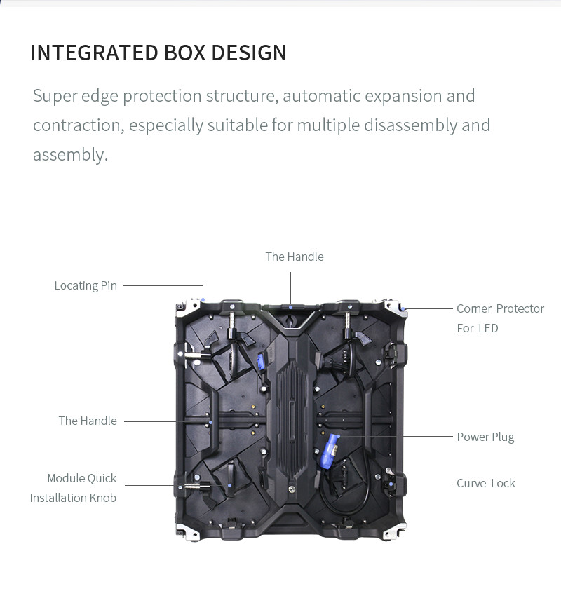 4500cd Outdoor Rental LED Screen , P3.91mm Display LED Vedio Wall