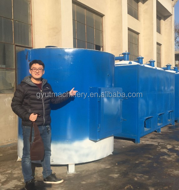 15kw Multi Function Biocarbon Carbonization Stove for Making BBQ Charcoal using Wood Logs