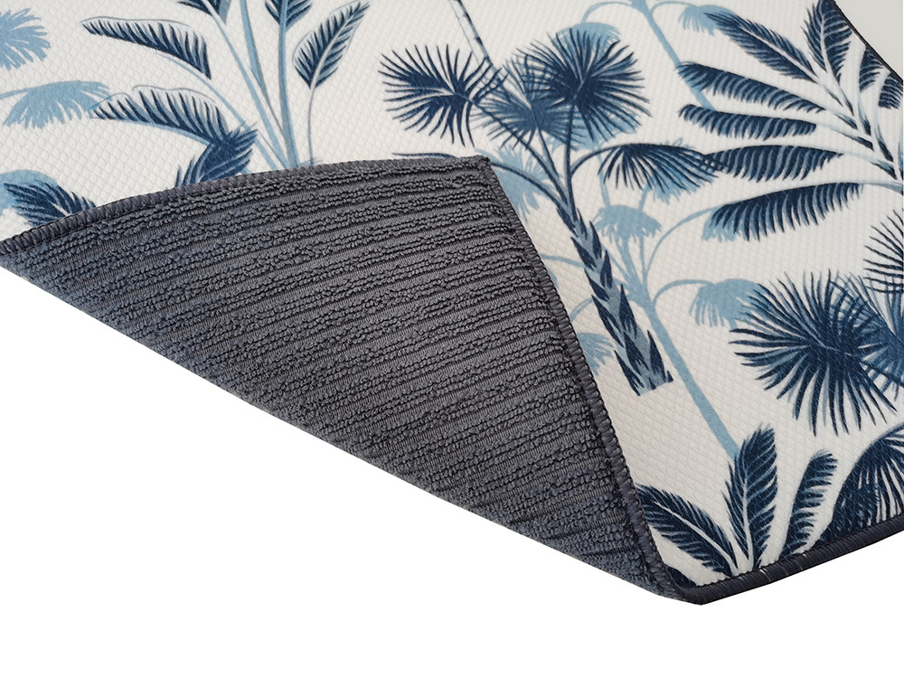 Microfiber Dish Mat Sublimation Kitchen Absorbent Microfiber Dish Drying Mat