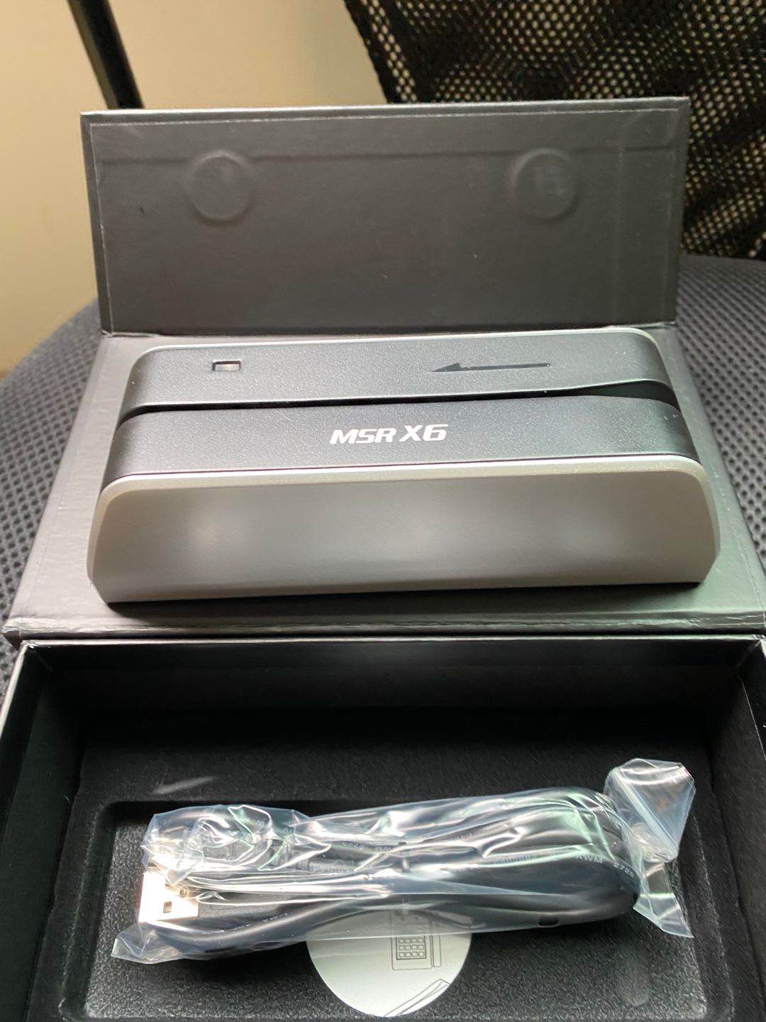 LED Operating Instructions MSR-X6 Magnetic Stripe Smart Card Reader Writer for External Installation