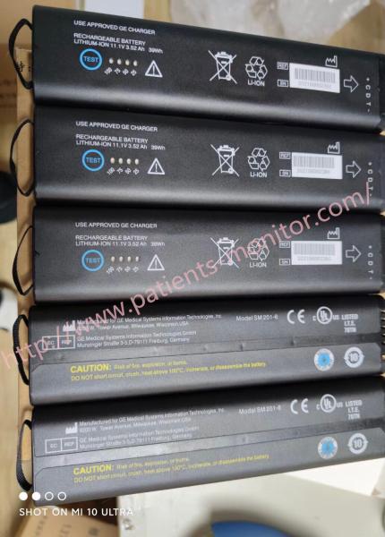 GE 2017857-002 Healthcare Dash 3000 Dash 4000 Dash 5000 B20 B20i B30 B40 Li-Ion