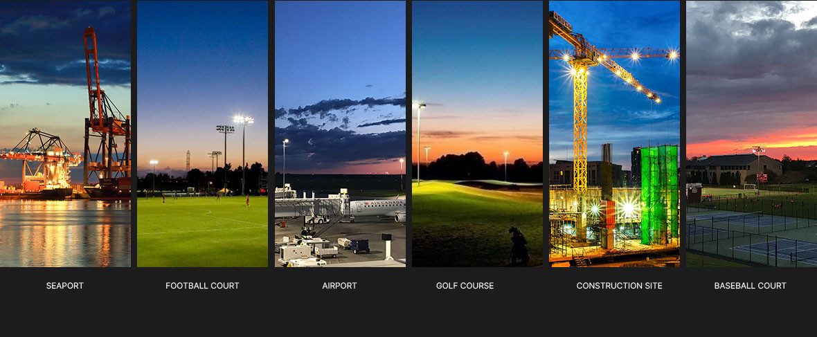 1200W Outdoor Sports Court Lighting