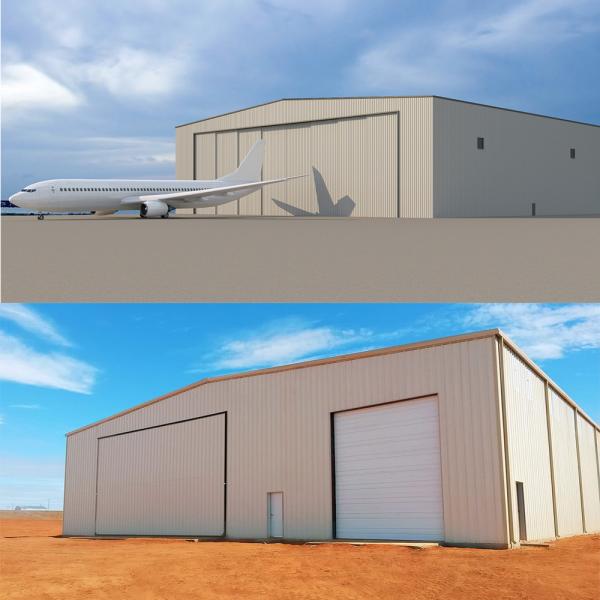Prefabricated Steel Frame Workshop Buildings , Lightweight Steel Frame