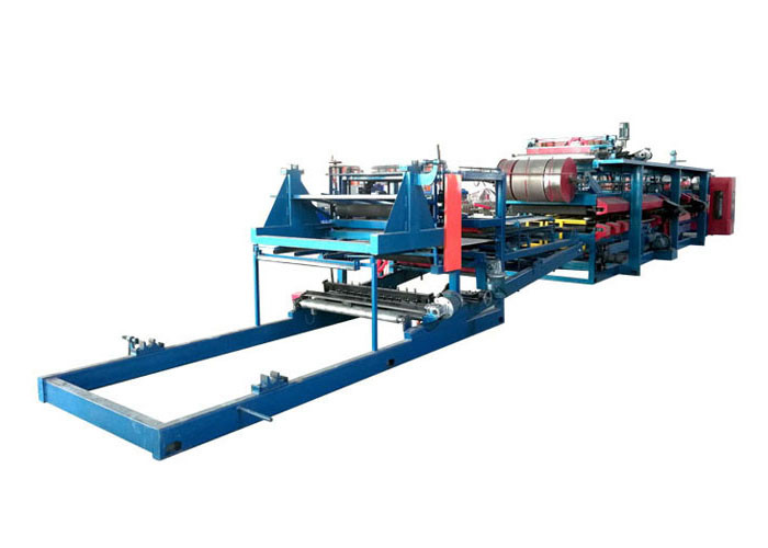 Trapezoidal Roof Tile Sandwich Panel Forming Machine Sheet Thickness 0.4-0.7mm