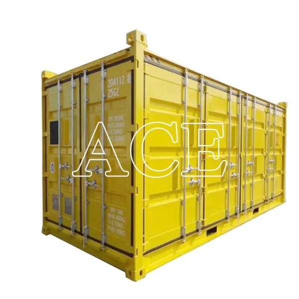 6058 x 2438 x 2896 mm DNV 2.7-1 Standard Open Side Door High Cube Offshore