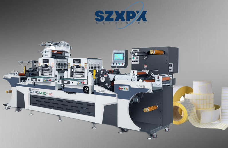 Embossing and hot stamping Flatbed Die Cutting Machine for label