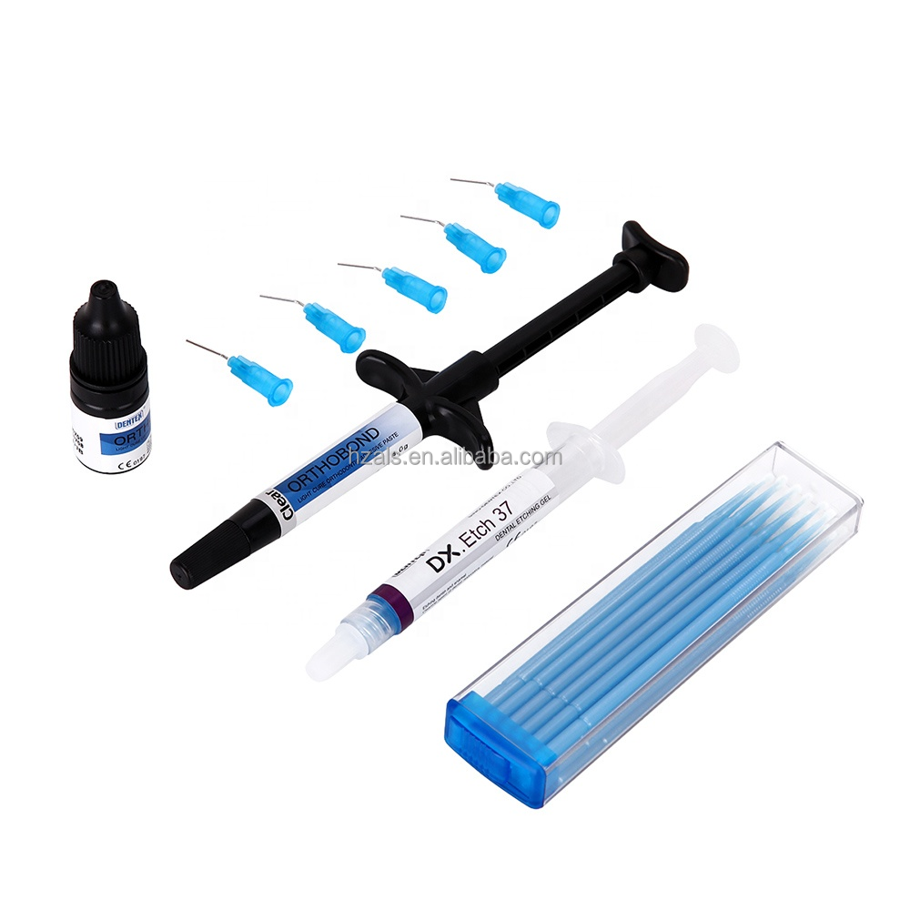 High Bonding Light Cure Adhesive Dental Restoration Materials For Brackets Veneers Crown