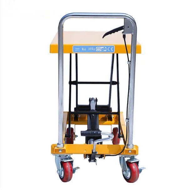 Material Tool 800kg Manual Scissor Lift Lifting Table Hydraulic Platform Lift Table