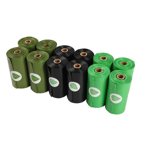 Dog Poop Bags with Guaranteed Leak Proof and Extra Thick Waste Bag Refill Rolls