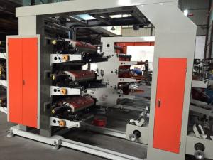  Multicolor Narrow Web Roll To Roll Flexo Printing Machine For Paper Film Manufactures