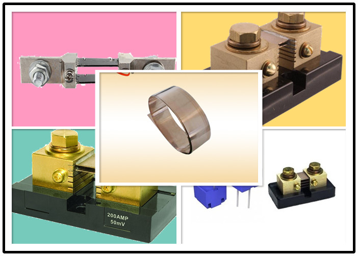 Strip Soft Bright Shunt Manganin Alloy of Copper and Nickel 1mm * 10mm for Shunt Resistance
