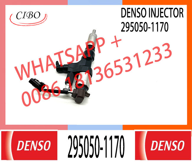 New Diesel Fuel Injector Common Rail 295050-1170 For HI-NO J08E 23670-E0031
