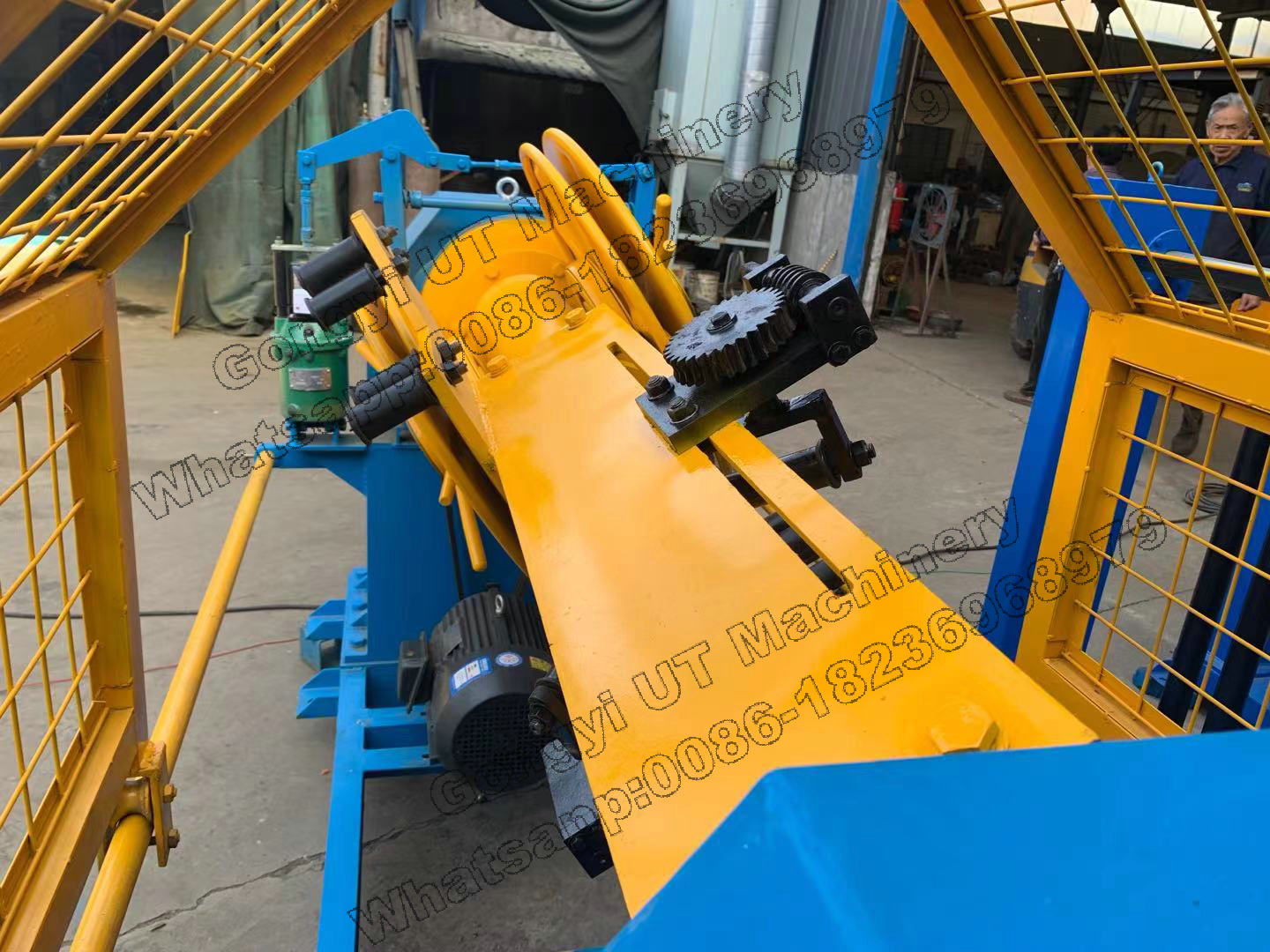 COATING Automatic Armoring Machine for Customised 630 Steel Tape Cable Wire Aramid