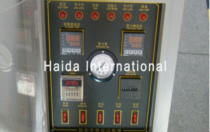 LCD Touch Screen Salt Spray Test Chamber , 108L 270L Salt Spray Corrosion Test Chamber