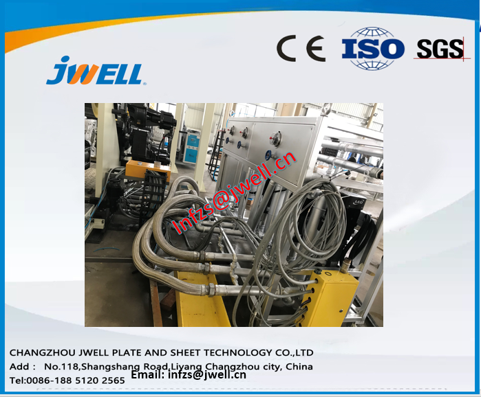 Jwell PET sheet Extrusion line