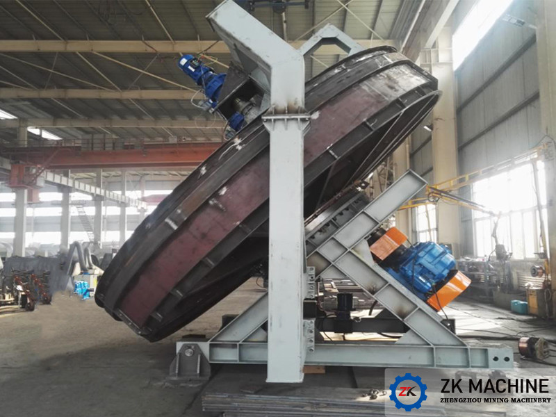 Good Pelletizing Efficiency 35-160t/h Iron Powder Pelletizing Disc Granulation Equipment