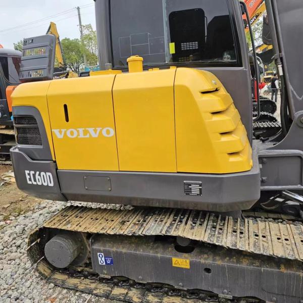 Used Mini Hydraulic Backhoe Excavator Ec60d 6 Ton Crawler Digger
