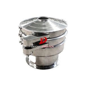 Micron Mesh Circular Sodium Caseinate Rotary Vibrating Screen