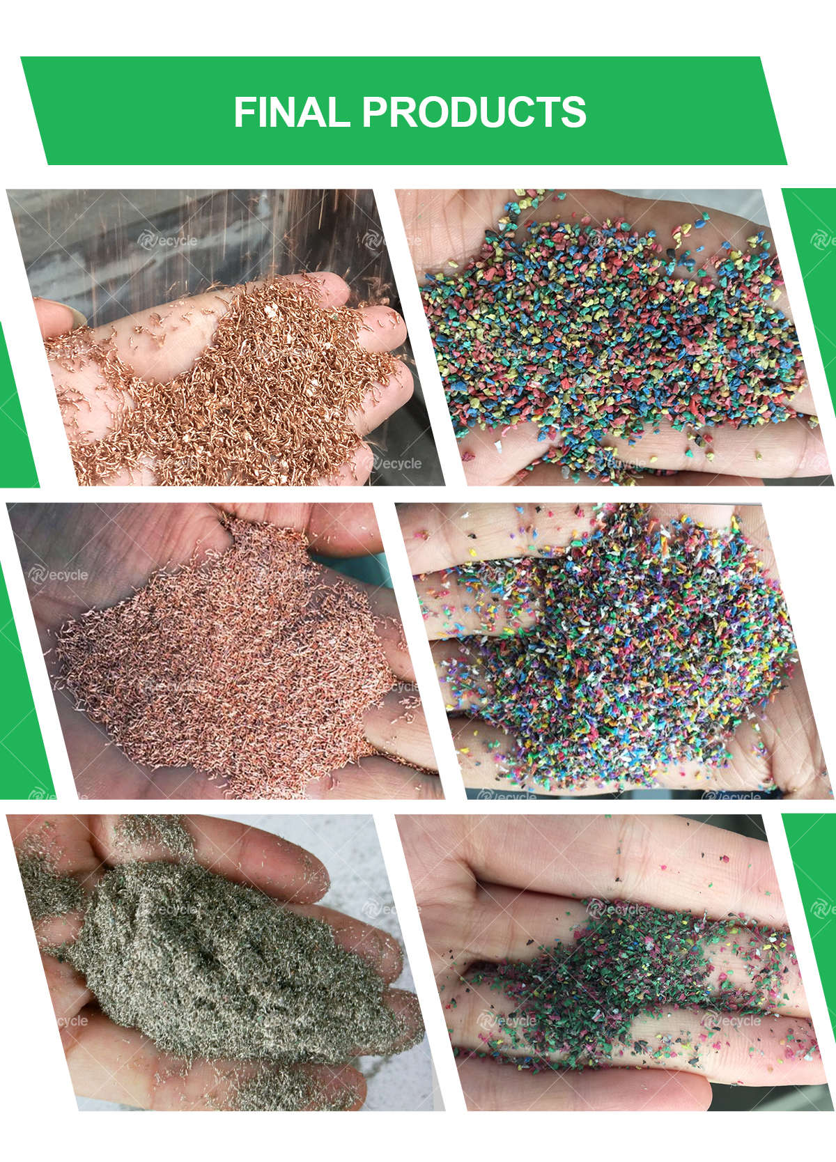 Dry Type Mini Copper Wire Granulator And Separator Small Cable Recycling Machine