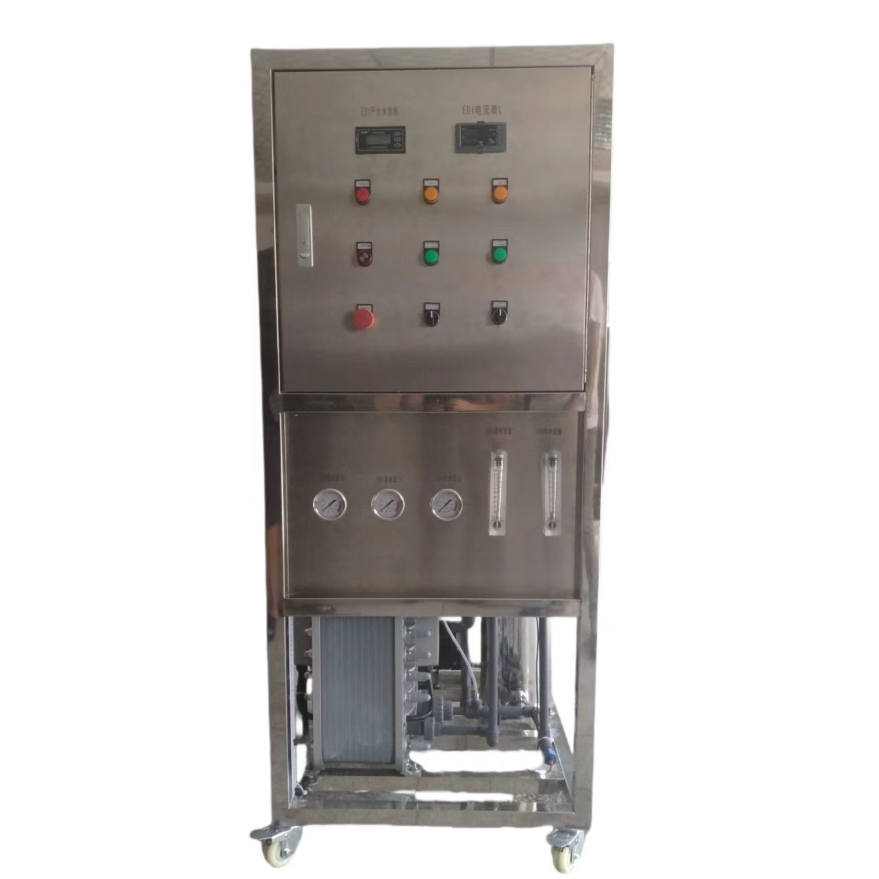 Electronics Industry Ultrapure Water Purification System 2000L/H 1000w