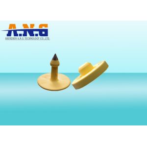 8g NFC Passive Hf Rfid Animal Tags Yellow Small With 213 chip