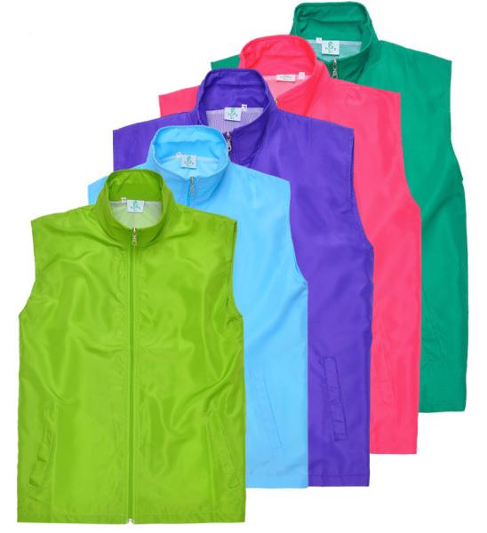 Cheap custom unisex advertising volunteer vest Waistcoat print customized LOGO