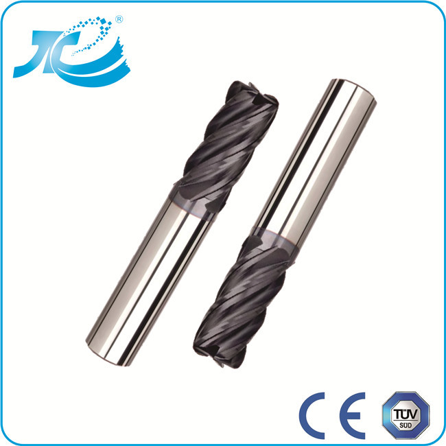 Corner Radius Hard Milling End Mills with Air or Oil Cooling Mode