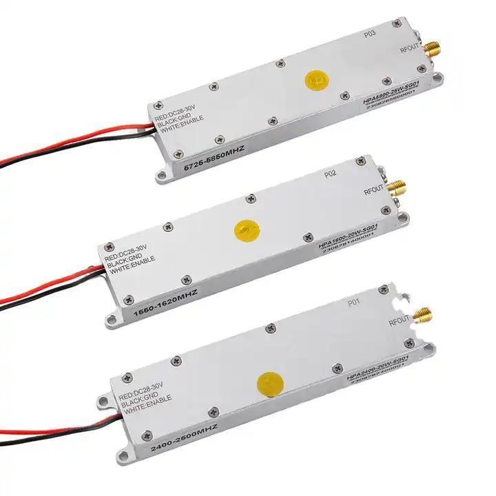 5.2g 5150-5350MHz 20W GaN Module for Counter Fpv Anti Drone PA Power Amplifier Module PA Module Anti Fpv Power Amplify Module