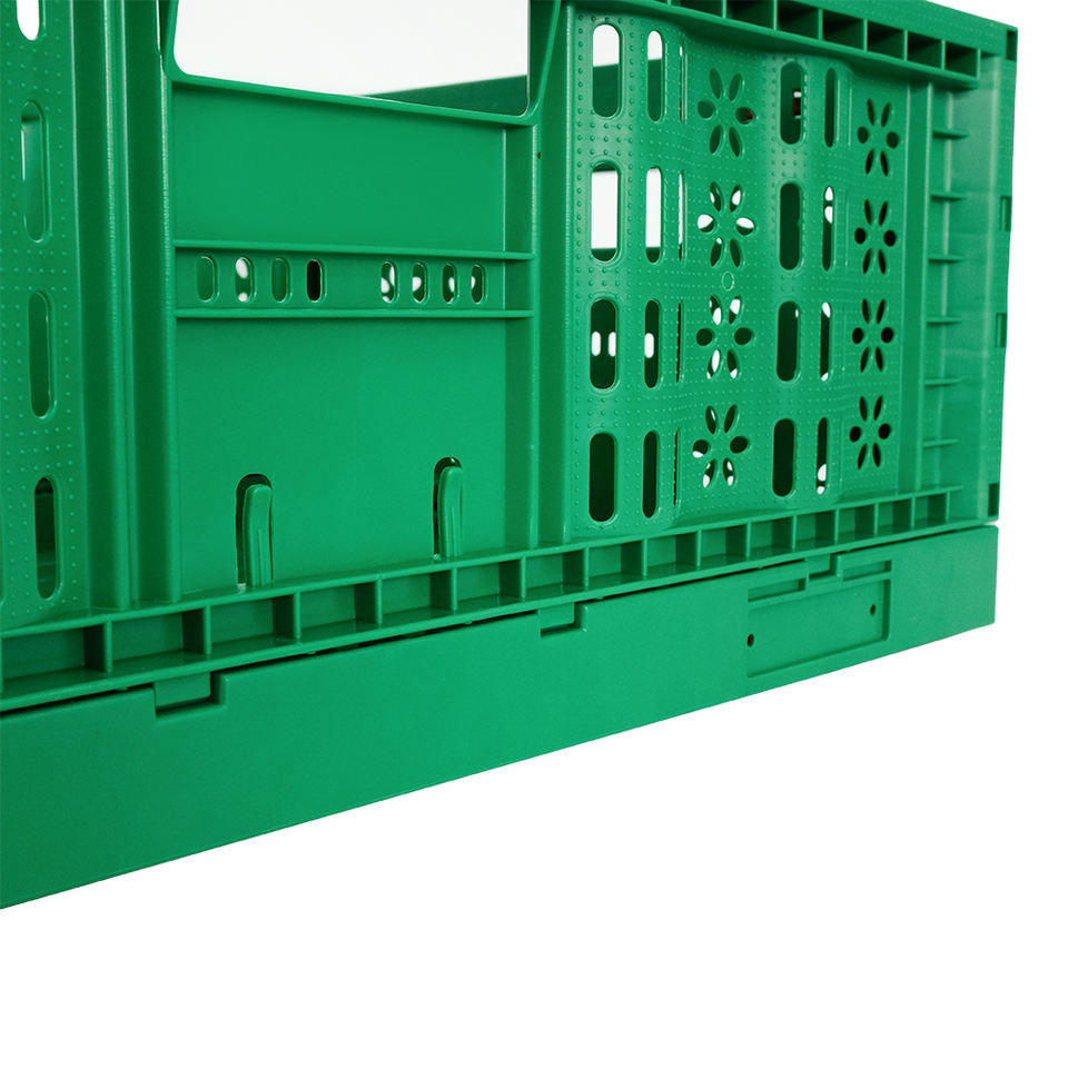 Versatile Stackable Crates for Agriculture Harvest Plastic Mesh Basket Storage Nest