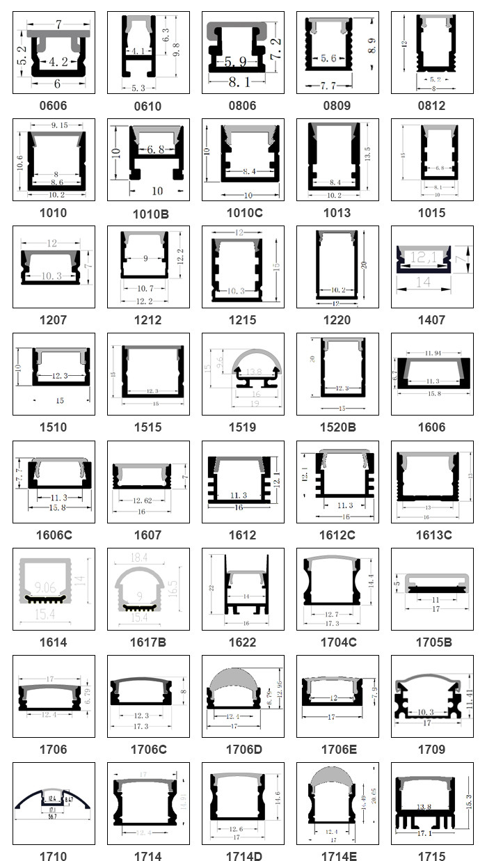 Linear Profile Light False Ceiling Decor With Led Srips