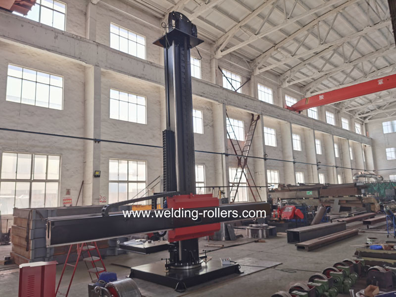 LHC 4050 Column And Boom Welding Manipulators For 4000 Mm Diameter