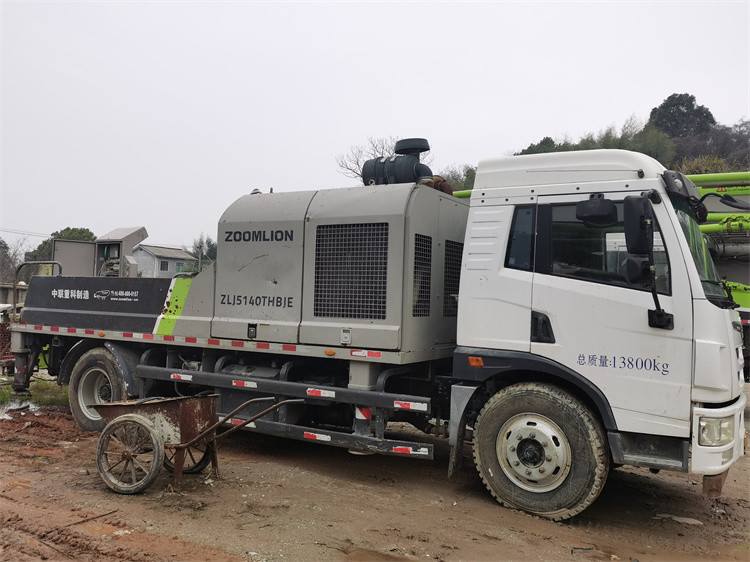 China Changsha Concrete Mixer With Pump 10m³ Capacity