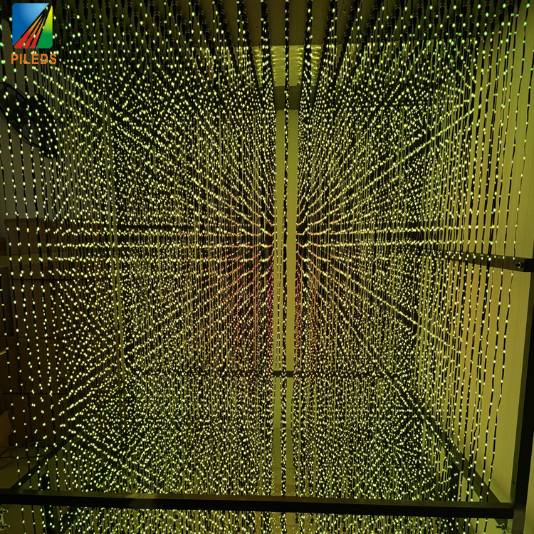 artnet 3d Led Display Pixel Light Led matrix Light Ball LED Sphere String Lights 3D DMX LED Ball RGB Full Colour 3d Curtain