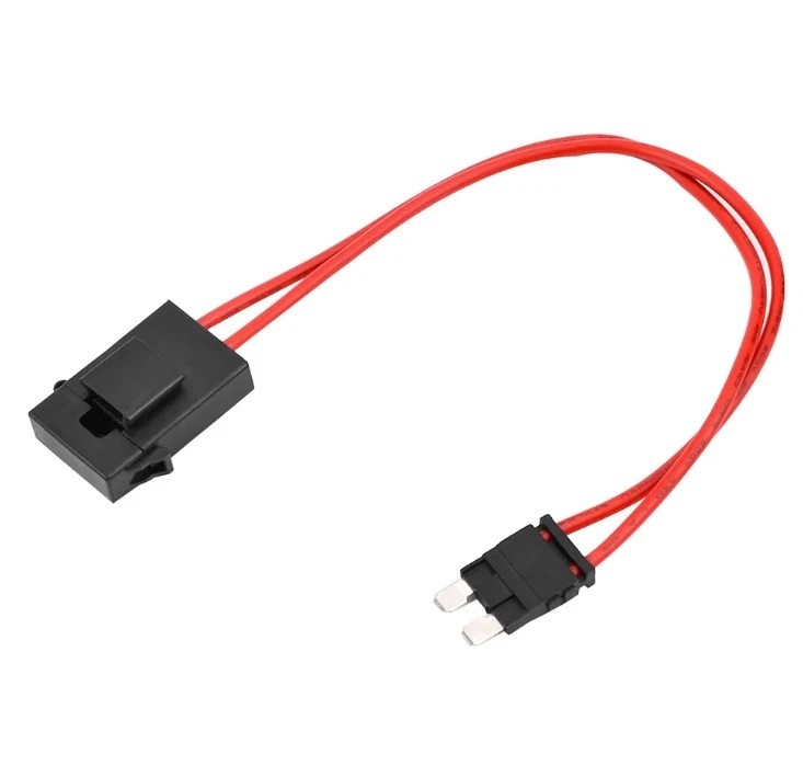 Car Modification ACC Fuse Box Standard Fuse Tap Power Socket Holder Extension
