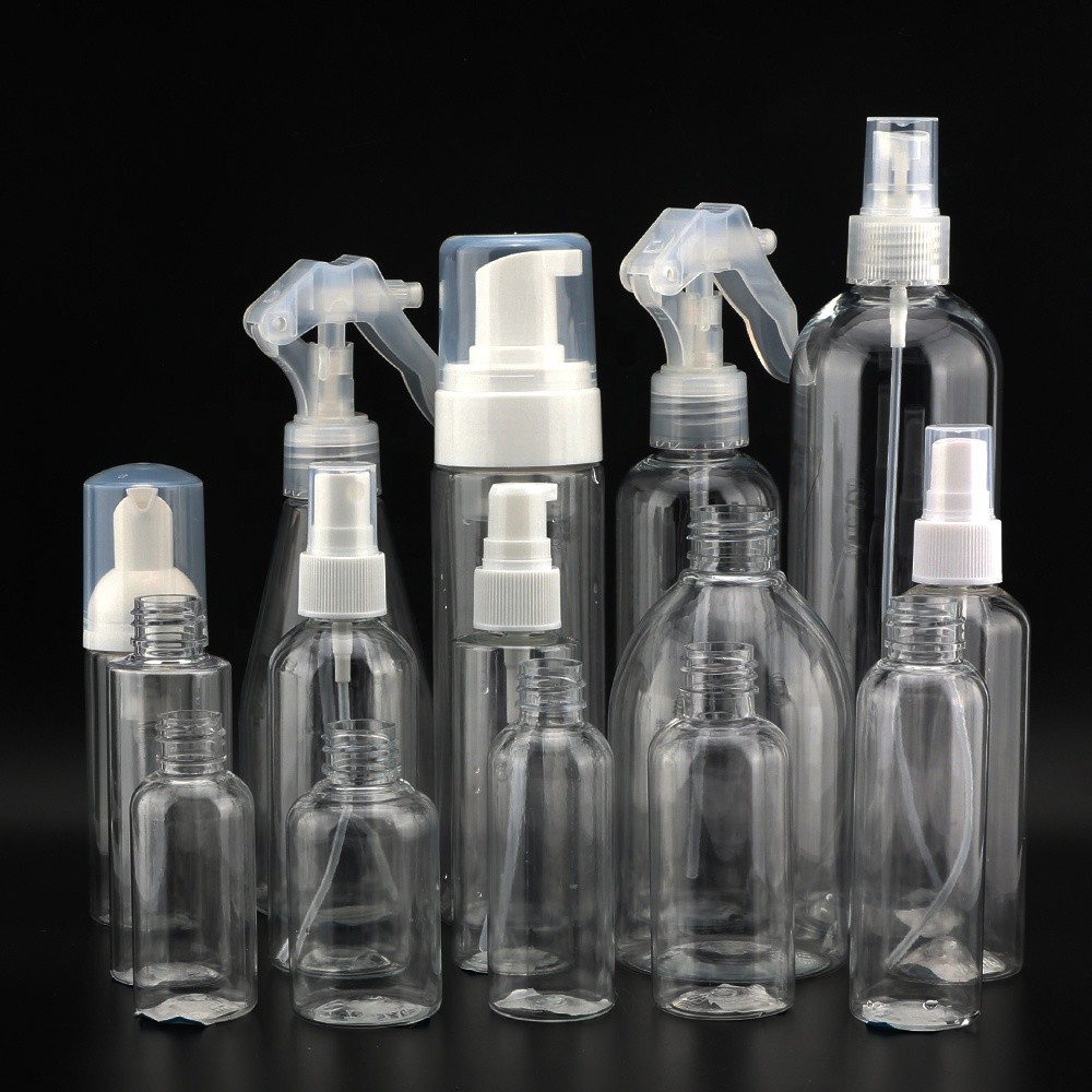 plastic empty hand sanitizer bottles, hand wash bottles with pump, plastic pet bottle manufacture
