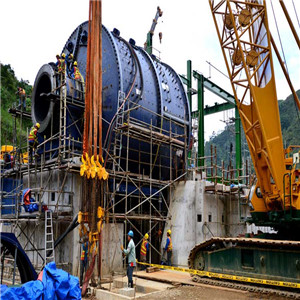 Cylinder Copper Hydrostatic Lubrication Semi Autogenous SAG Mill
