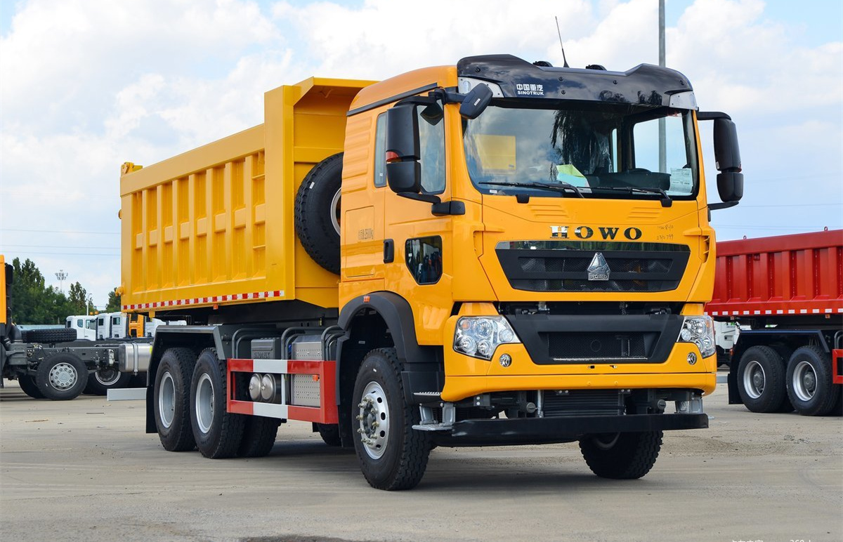 SINOTRUK HOWO TX 400 Horsepower 6X4 6.3 m Dump Truck Gear Dump Truck(EU2-6) for Transporting Loading Cargo Goods