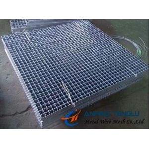 Press-locked Steel Grating, Smooth and Serrated Surface, Integral Structure