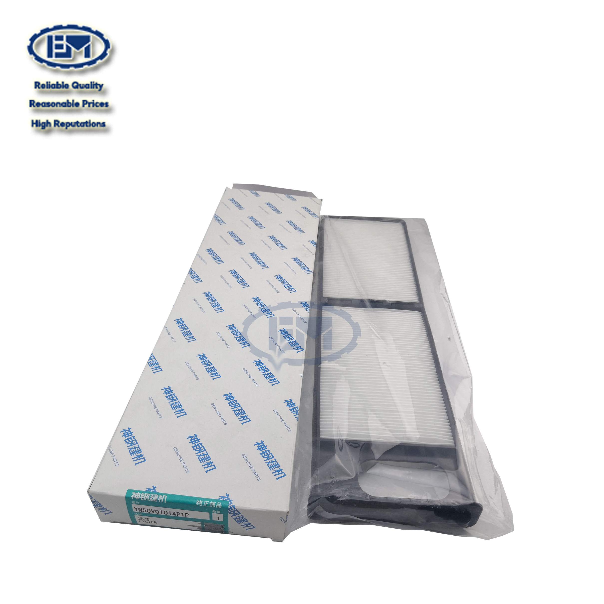 KOBELCO Excavator Engine Parts SK250-8 SK200-8 SK350-8 Air Contidional Filter Part No. YN50V01014P1