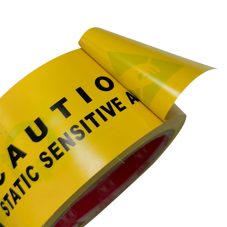 SGS 50mmx22m ESD Protected Area Self Adhesive Warning Tape