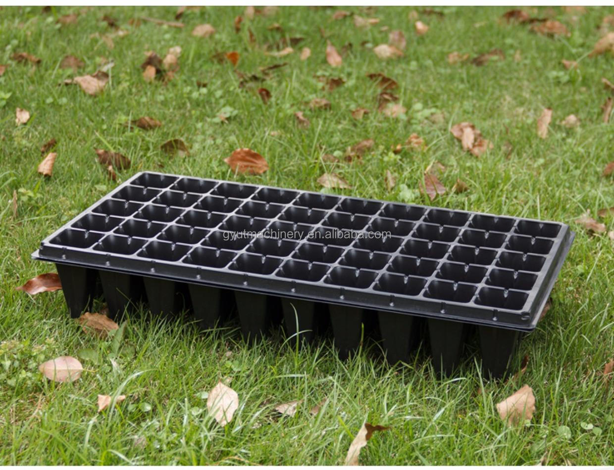 Auto Tray Seeding Sowing Machine With Trays for Vegetable Seed Sowing 28X54CM Plat Size