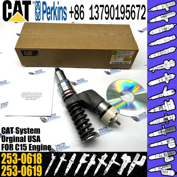 Excavator Parts C18 Engine Injectors 253-0616 253-0618 2530616 2530618 Fuel Nozzle For CAT