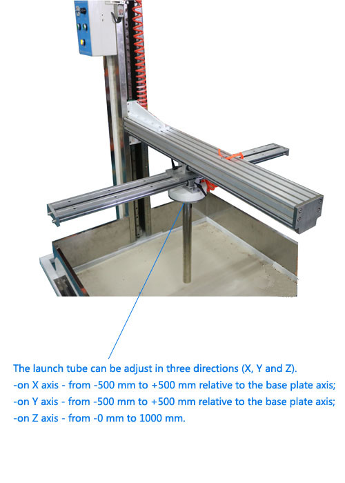 Button Control 50Hz Impact Testing Machine IEC 60068-2-75