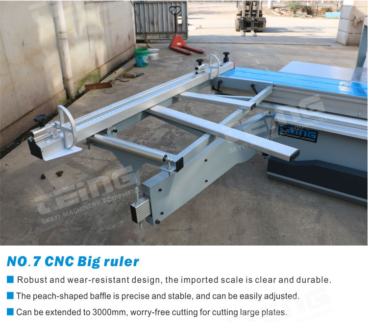 Panel Saw Style VERTICAL CNC Sliding Table Saw for Electric Fence and Wood Cutting