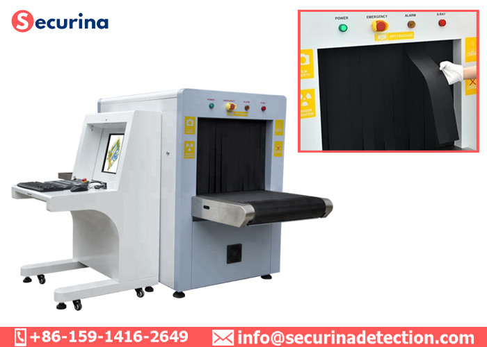 1.0KW X Ray Detection Machine Baggage Luggage Metal Detector Scanner Oil Cooling