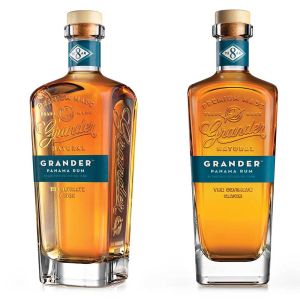  Grander Fancy Rum Bottle 880g With Debossed Embossed Lettering Logo Manufactures