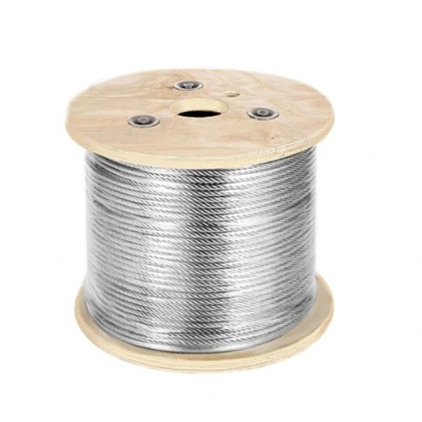 Aircraft Cable 1X7 1X19 7X7 7X19 6X7 6X37 Stainless Steel Wire Rope with AiSi