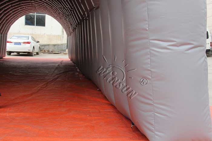 3 - Layer PVC Inflatable Tunnel Tent , Fire Retardant Big Inflatable Tent