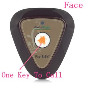 Triangular shape high quality wireless call bell restaurant